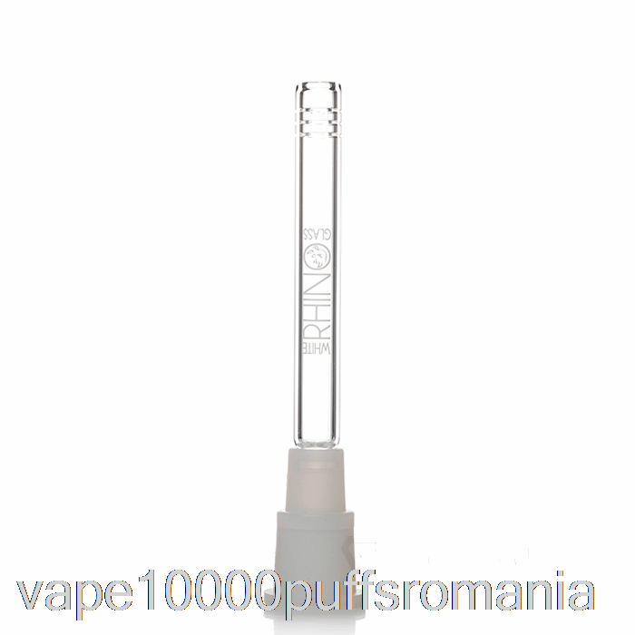 Vape Romania White Rhino Hybrid Downstem 5.5inch